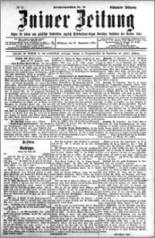 Zniner Zeitung 1905.09.27 R.18 nr 75