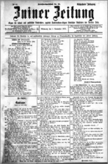 Zniner Zeitung 1905.11.01 R.18 nr 85
