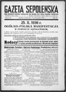 Gazeta Sępoleńska 1936, R. 10, nr 84