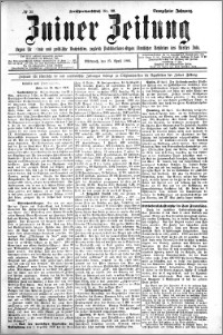 Zniner Zeitung 1906.04.25 R.19 nr 32