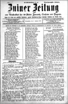 Zniner Zeitung 1908.01.04 R. 21 nr 2