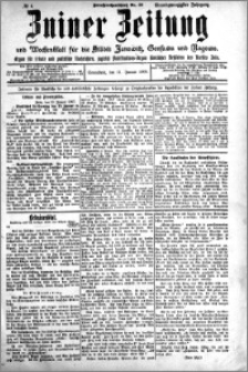 Zniner Zeitung 1908.01.11 R. 21 nr 4