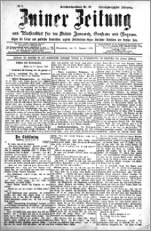 Zniner Zeitung 1908.01.18 R. 21 nr 6