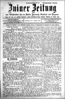 Zniner Zeitung 1908.02.08 R. 21 nr 12
