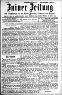 Zniner Zeitung 1908.03.18 R. 21 nr 23