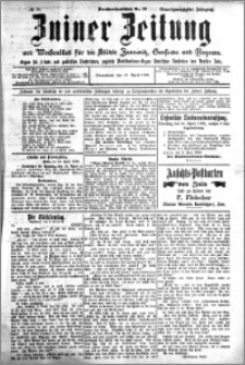 Zniner Zeitung 1908.04.11 R. 21 nr 30