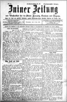 Zniner Zeitung 1908.05.06 R. 21 nr 37