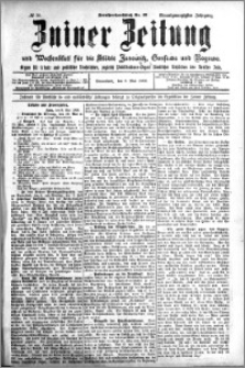 Zniner Zeitung 1908.05.09 R. 21 nr 38