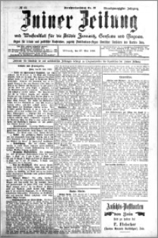 Zniner Zeitung 1908.05.27 R. 21 nr 43