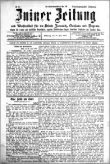 Zniner Zeitung 1908.06.24 R. 21 nr 50