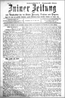 Zniner Zeitung 1908.07.18 R. 21 nr 57