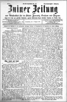 Zniner Zeitung 1908.08.01 R. 21 nr 61