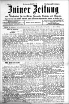 Zniner Zeitung 1908.08.05 R. 21 nr 62
