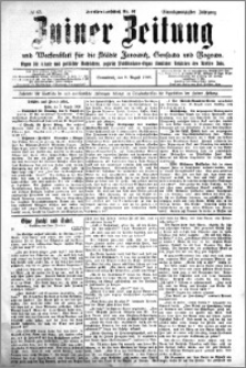 Zniner Zeitung 1908.08.08 R. 21 nr 63