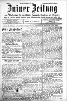 Zniner Zeitung 1908.08.19 R. 21 nr 66