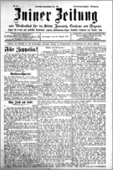 Zniner Zeitung 1908.08.22 R. 21 nr 67
