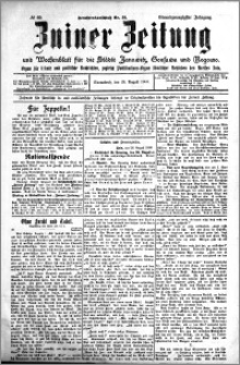 Zniner Zeitung 1908.08.29 R. 21 nr 69