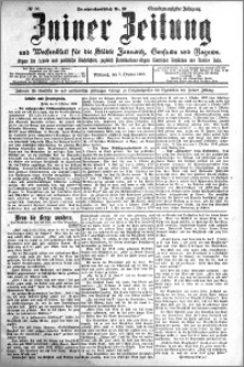 Zniner Zeitung 1908.10.07 R. 20 nr 80