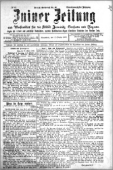 Zniner Zeitung 1908.10.17 R. 21 nr 83