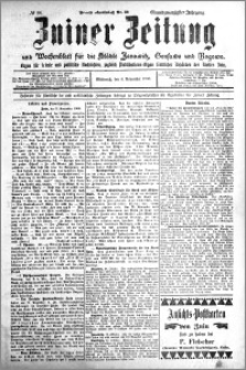 Zniner Zeitung 1908.11.04 R. 21 nr 88