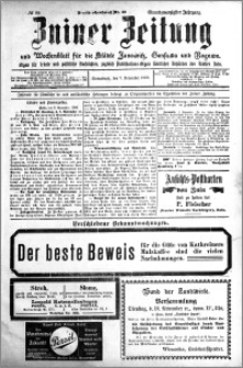 Zniner Zeitung 1908.11.07 R. 21 nr 89