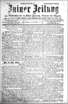 Zniner Zeitung 1908.11.18 R. 21 nr 92