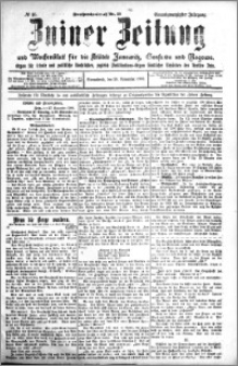 Zniner Zeitung 1908.11.28 R. 21 nr 95
