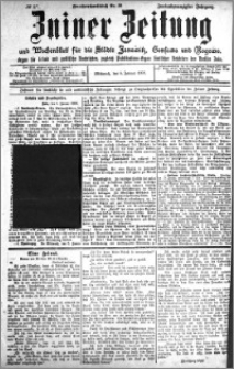 Zniner Zeitung 1909.01.06 R. 22 nr 2