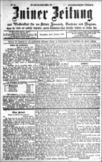 Zniner Zeitung 1909.02.06 R. 22 nr 11