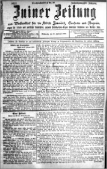 Zniner Zeitung 1909.02.10 R. 22 nr 12