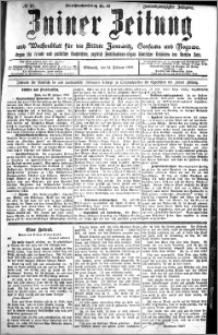 Zniner Zeitung 1909.02.24 R. 22 nr 16