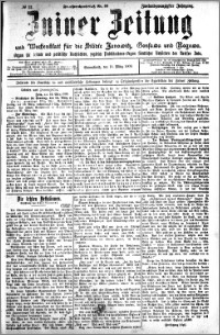 Zniner Zeitung 1909.03.13 R. 22 nr 21