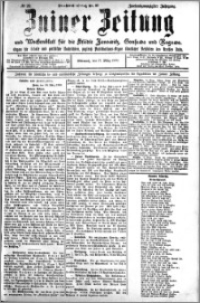 Zniner Zeitung 1909.03.17 R. 22 nr 21