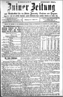 Zniner Zeitung 1909.04.07 R. 22 nr 28
