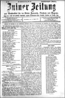 Zniner Zeitung 1909.04.10 R. 22 nr 29