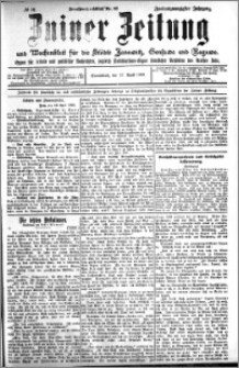 Zniner Zeitung 1909.04.17 R. 21 nr 31