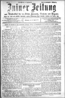 Zniner Zeitung 1909.04.28 R. 22 nr 34