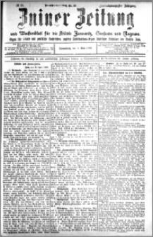 Zniner Zeitung 1909.05.01 R. 22 nr 35