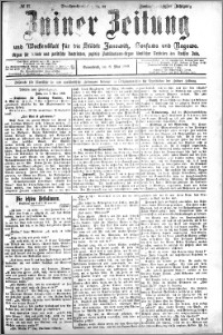 Zniner Zeitung 1909.05.08 R. 22 nr 37