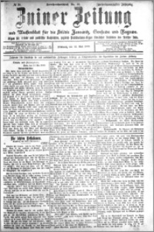 Zniner Zeitung 1909.05.12 R. 22 nr 38