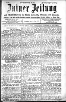 Zniner Zeitung 1909.06.19 R. 22 nr 49