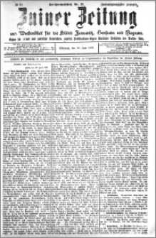 Zniner Zeitung 1909.06.30 R. 22 nr 52
