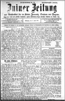 Zniner Zeitung 1909.07.07 R. 22 nr 54