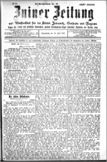 Zniner Zeitung 1909.07.24 R. 22 nr 59