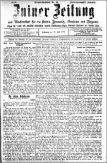 Zniner Zeitung 1909.07.28 R. 22 nr 60