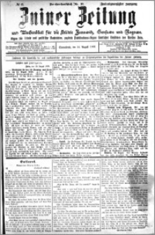 Zniner Zeitung 1909.08.14 R. 21 nr 65