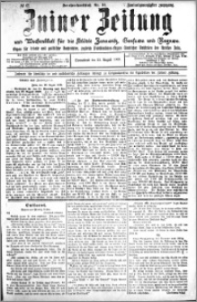 Zniner Zeitung 1909.08.21 R. 22 nr 67