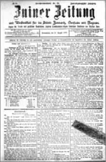 Zniner Zeitung 1909.08.28 R. 22 nr 69
