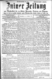 Zniner Zeitung 1909.10.02 R. 22 nr 79