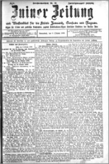 Zniner Zeitung 1909.10.09 R. 22 nr 81